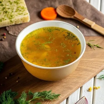 Фотография Костный куриный бульон «Недельный курс» / 7 шт купить в магазине Афлора