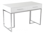 Стол-консоль Ist Casa Армада, 120х60х78 см, белый, серебро
