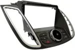 Магнитола для Ford Kuga 2 2017-2019 (SYNC 3, рамка с кнопками тип 1) - FarCar S280 монитор 9.5" IPS на Android 13, CarPlay