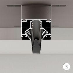 Магнитный шинопровод для натяжного потолка Arte Lamp