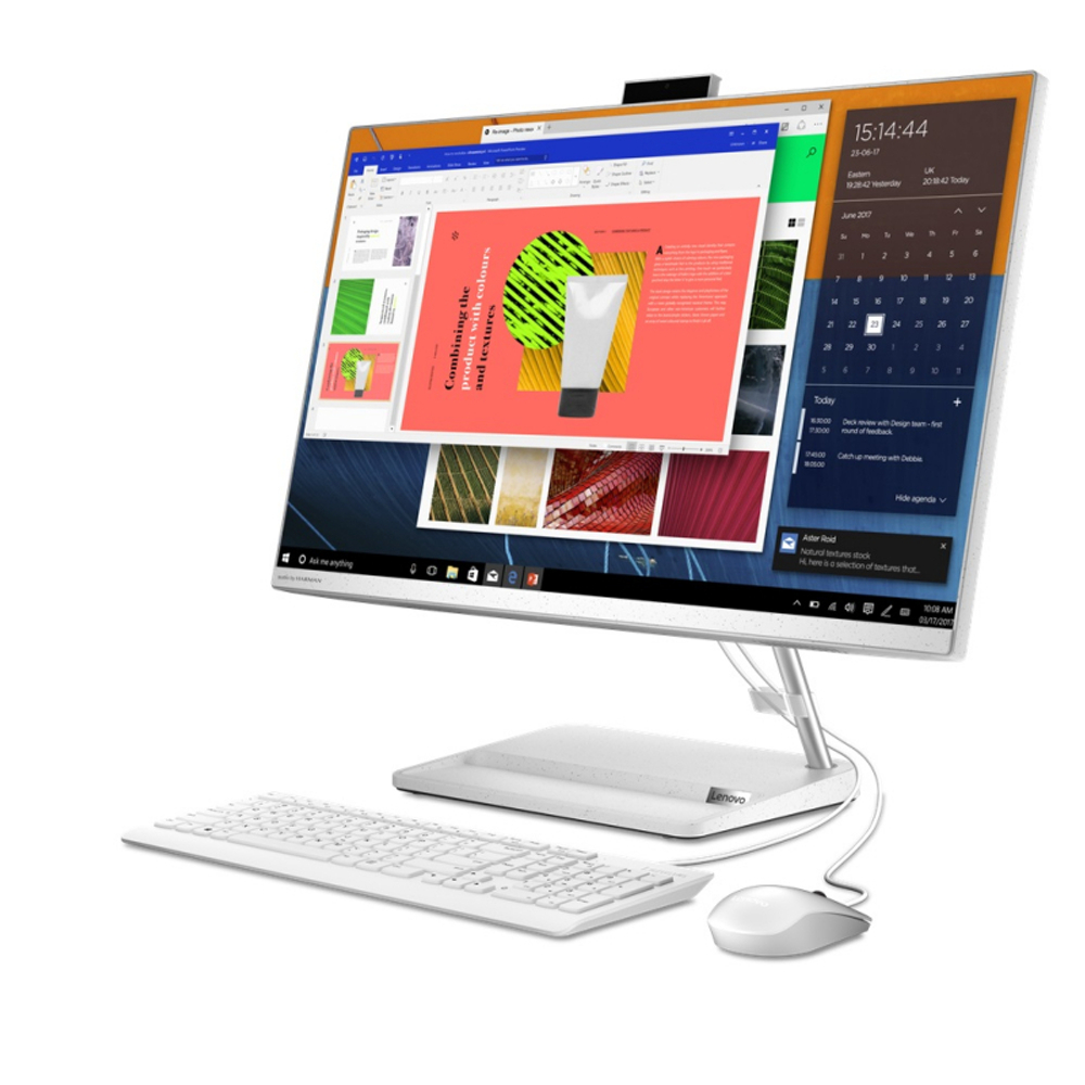 Моноблок 27" LENOVO IC3 27ALC6 F0FY001VRK DOS клавиатура/мышь белые