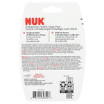 NUK, ортодонтическая пустышка, светящаяся в тени, для детей 0–6 месяцев, зеленая, 3 шт.