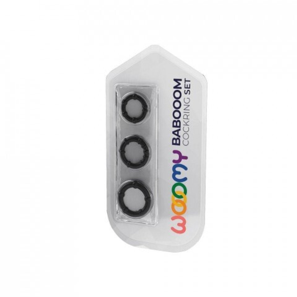 Набор эрекционных колец Babooom от WOOOMY (3 шт.)