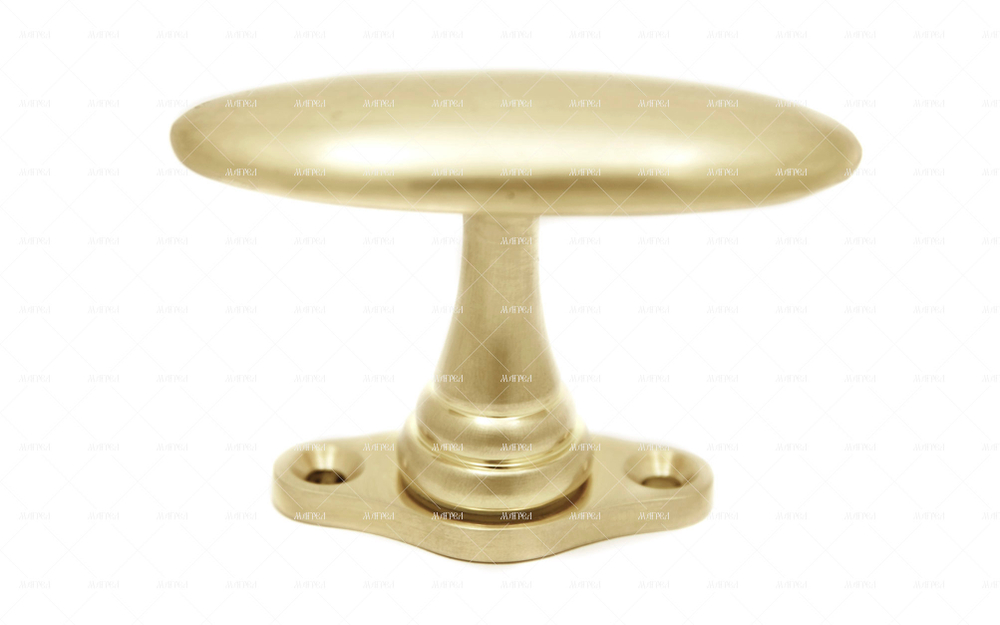 Ручка латунь оконная поворотная Продолговатая