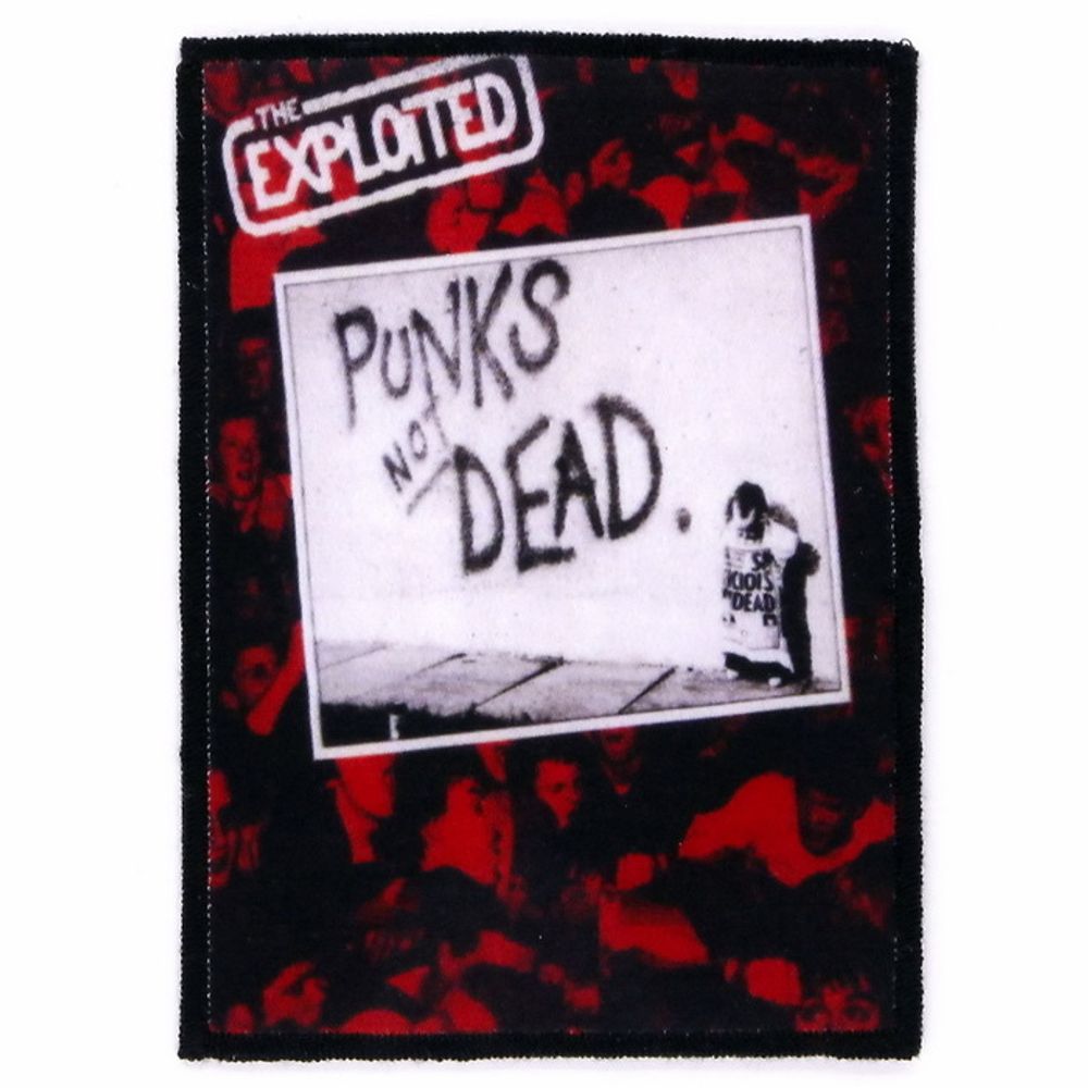 Нашивка The Exploited Punks Not Dead (696)