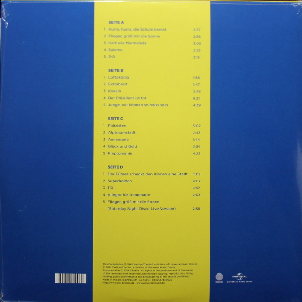 Extrabreit / Zurück Aus Der Zukunft (Coloured Vinyl)(2LP)