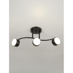 Светильник настенно-потолочный спот Rivoli   7074-703 3хGX53 15 Вт поворотный