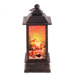 GAEM Изделие декоративное "Фонарь" (подсвет, LR44 х3шт) L5 W5 H12,5 см (блок 12), 3в.