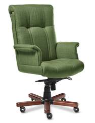Кресло Paris Luxe A зелёная ткань
