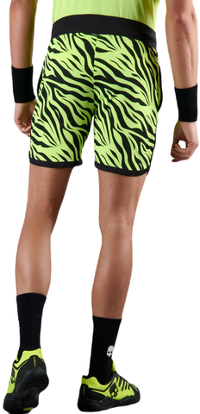 Мужские шорты теннисные Hydrogen Tiger Tech Shorts - fluo yellow