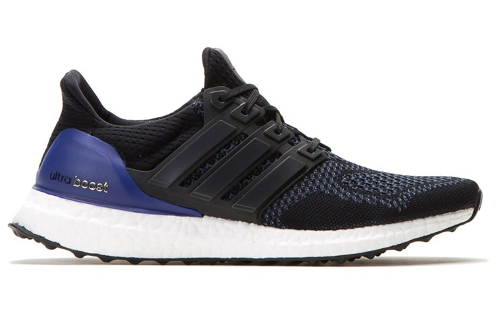 Кроссовки Adidas Ultraboost 1.0 Boost Og Black Gold Purple (Женская размерная сетка)