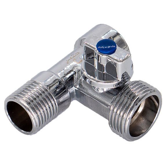 Кран CTM шар. д/быт. прибор. 1/2х3/4х1/2 г/ш/ш бабочка, хром CA3H1234 купить в Москве и Московской области по низкой цене с доставкой по России — (4) Кран CTM шар. д/быт. прибор. 1/2х3/4х1/2 г/ш/ш бабочка, хром CA3H1234 — (4)