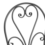 Стул Love Chair (PL08-11140) стальной сплав, черный, 40х47,5х94 см