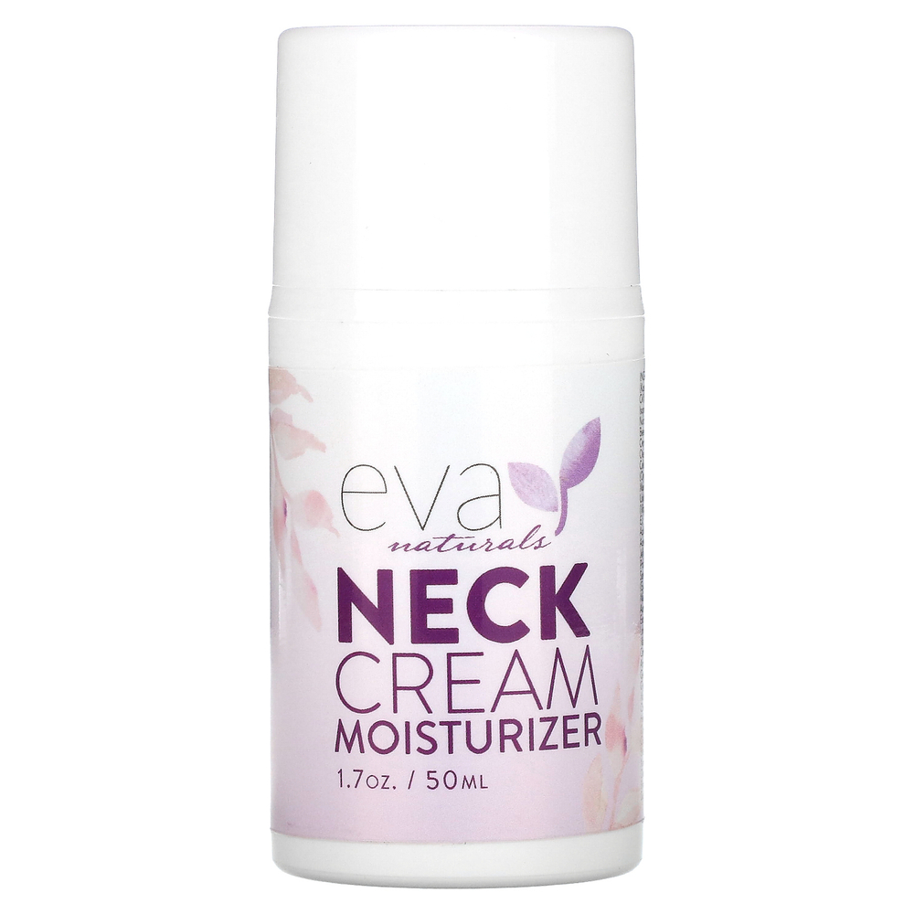 Eva Naturals, Восстанавливающий молодость крем для шеи, 50 мл (1,7 унции)