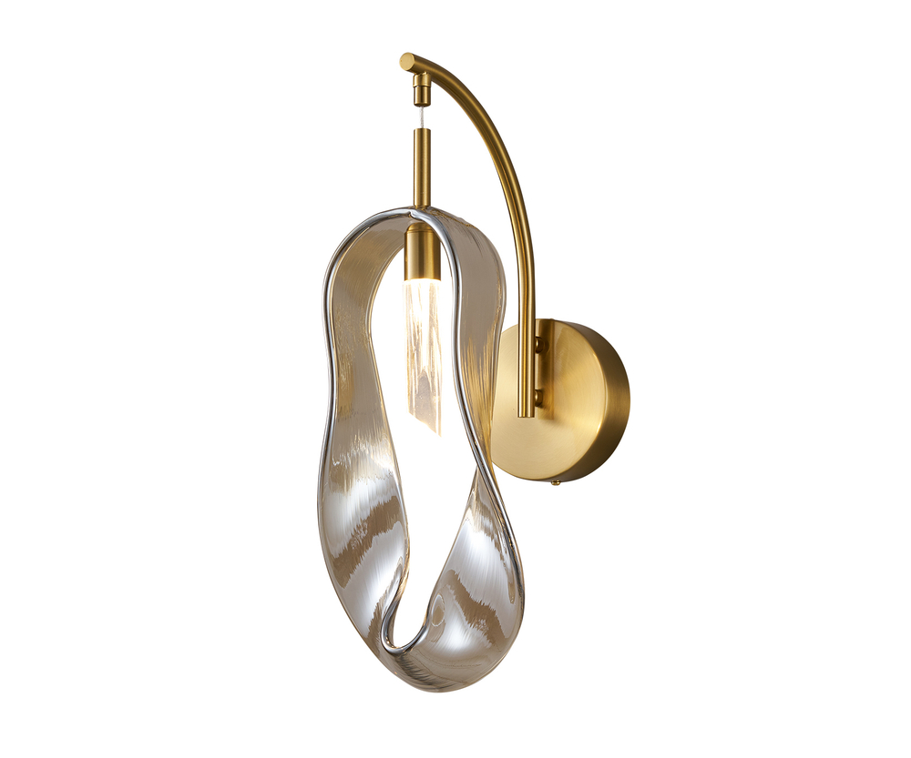 07802,36(04) Бра Авиора латунь/коричневый