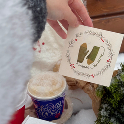 открытка "вместе тепло"