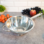 Дуршлаг 24см нерж с ручкой HE4402WLH-24