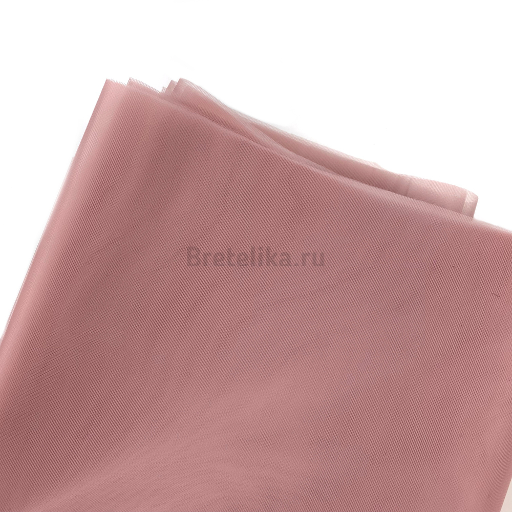 Корсетная сетка пудра, Турция, 60 г/м²