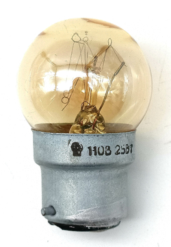 10шт Лампа накаливания Лисма РН 110-25 25Вт, 110В, B15d/18