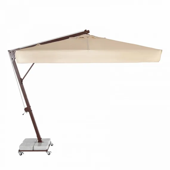 Зонт профессиональный Banana 3х4 м, коричневый, бежевый