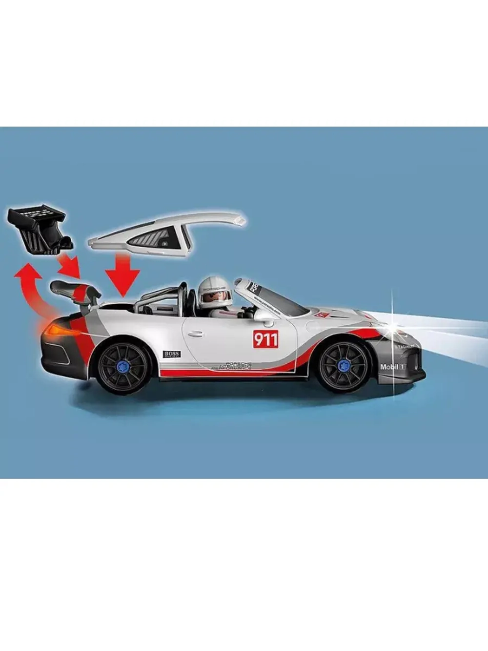 Набор Porsche 911 GT3 Copa Playmobil 70764 (свет)