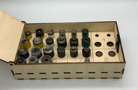 Органайзер для насадок пресса ТЕР-2 (файл для лазера + STL для 3D-печати) от ArsGam