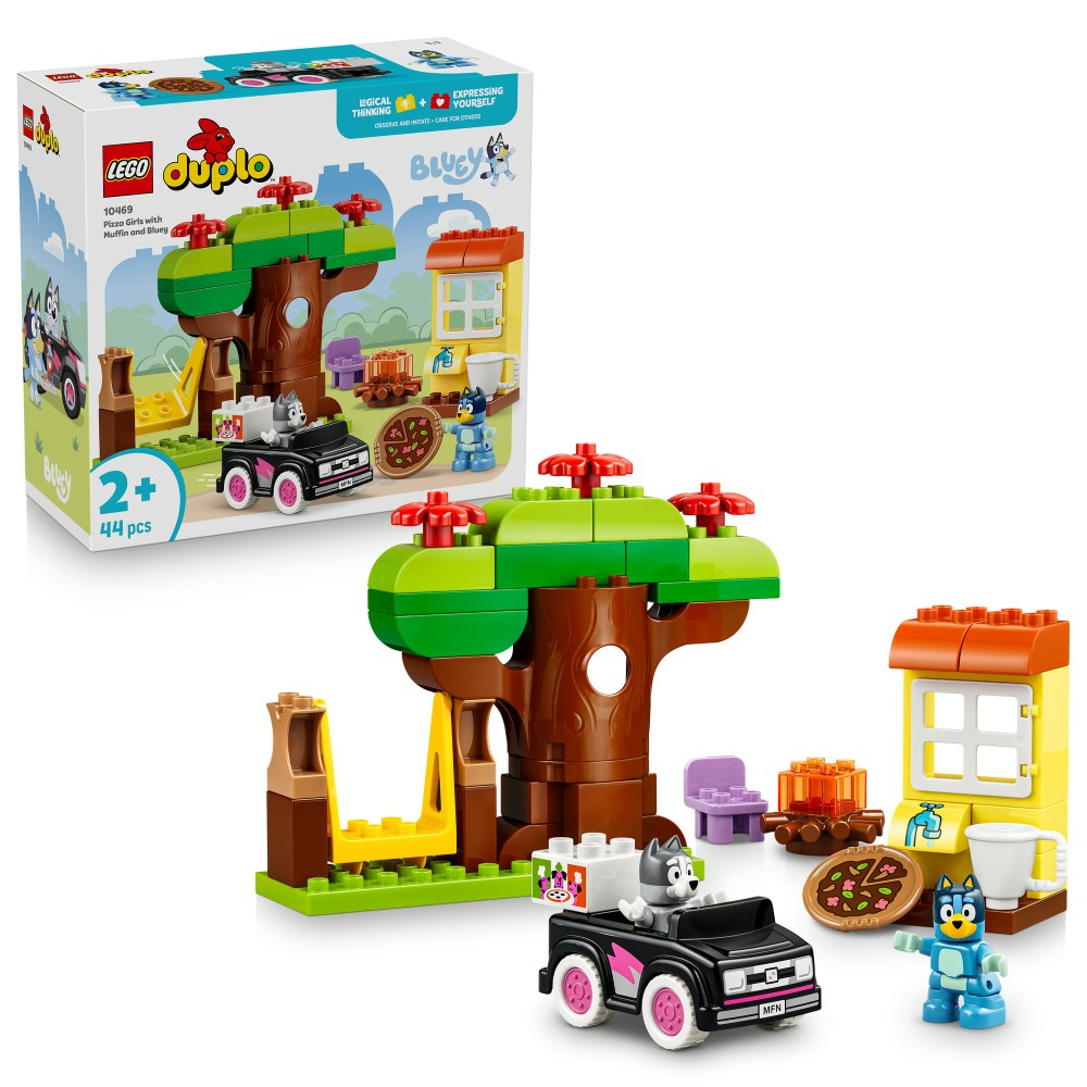 Конструктор LEGO DUPLO Bluey 10469 Пиццерия с Маффин и Блю — фото 1