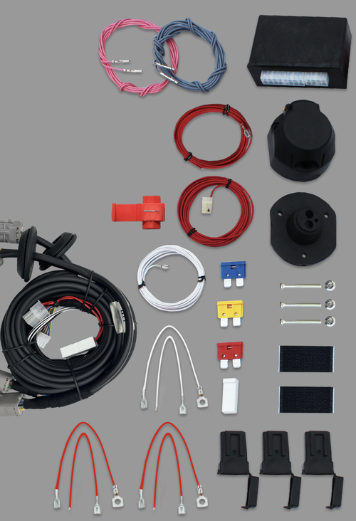 Комплект штатной электрики для фаркопа 13-pin Kia Mohave 2020- с блоком 7.2 (premium) - КонцептАвто KA SC 132 110 622