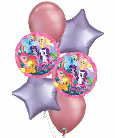 Фонтан шаров "НВ My Little Pony"