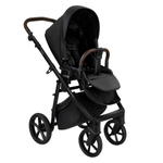 Коляска 2 в 1 Roan Esso Leather, Black / Черный