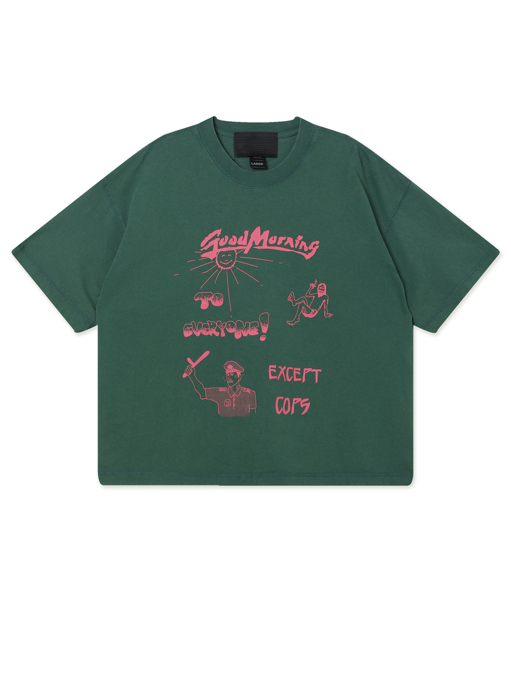 Футболка Кор. Рукав Good Morning Cops Vintage Tee