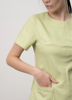 Медицинская туника широкий рукав