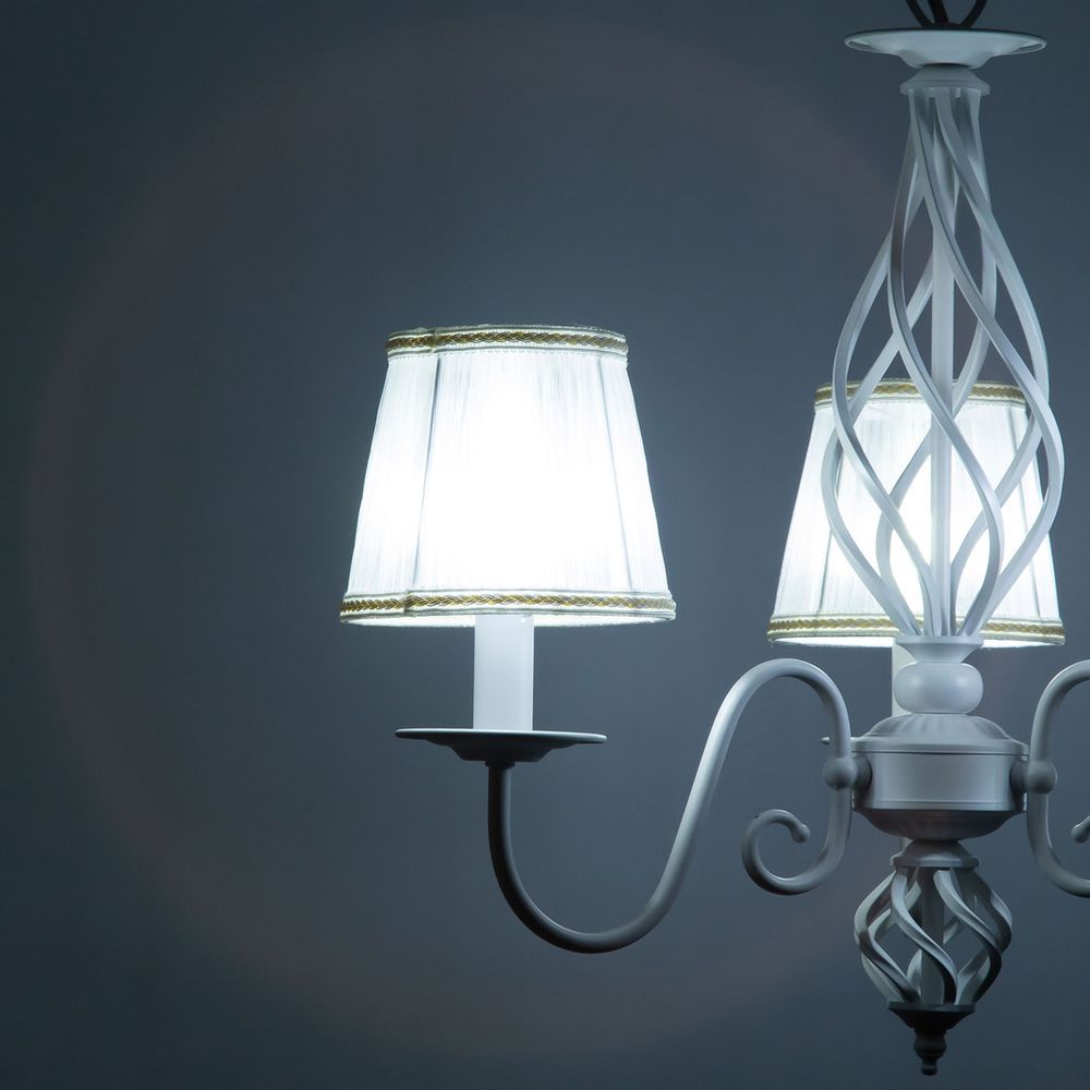 Citilux Ровена CL427130 Люстра с абажурами Белая