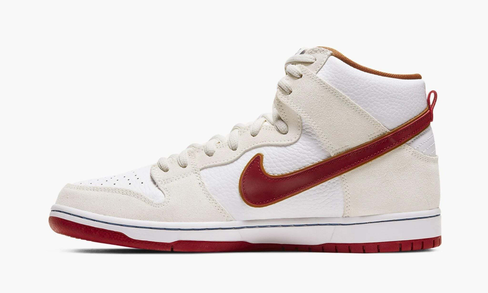 Nike Dunk SB High "Team Crimson"
