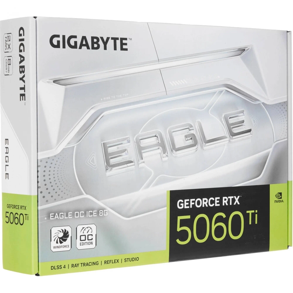 Видеокарта Gigabyte RTX5060Ti EAGLE OC ICE 8GB GDDR7 128bit (GV-N506TEAGLEOC ICE-8GD)