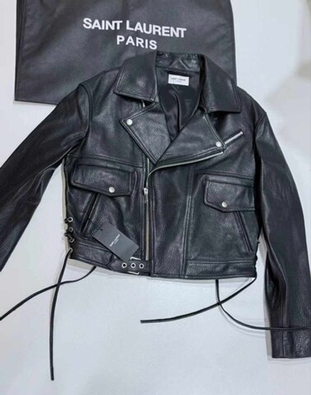 Кожаная куртка Yves Saint Laurent