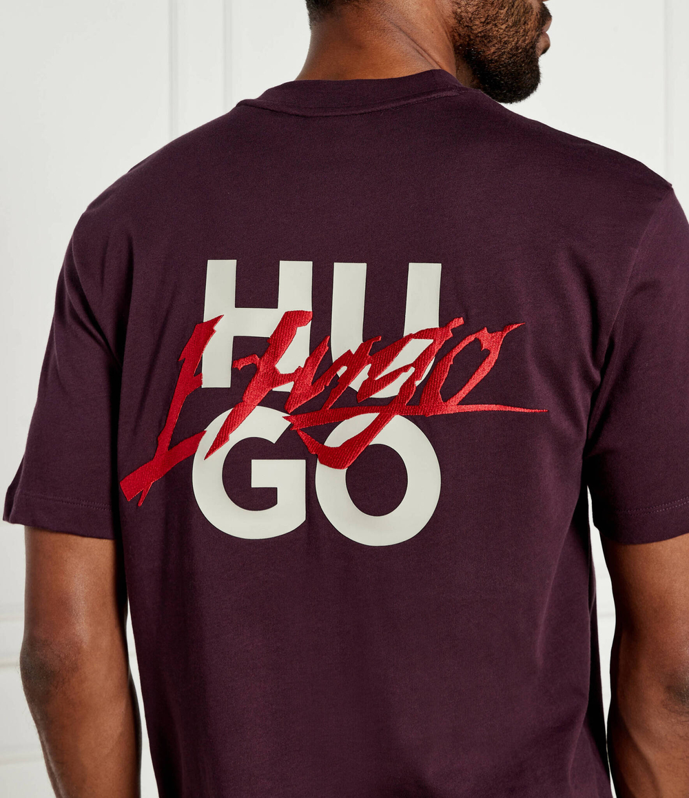 Футболка Dlogotee HUGO - фиолетовый(50527926)