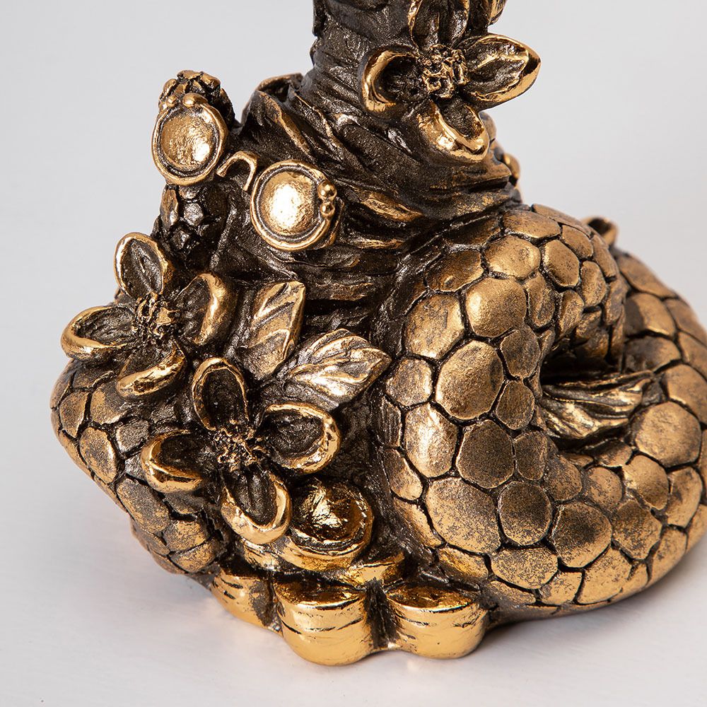 Статуэтка Змея Лаурель Бронза