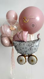 Воздушные шары на выписку для девочки №8926