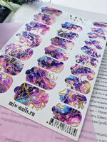 Плёнки Wraps stickers SF-133 (комбинированные с фольгой)