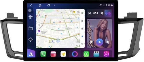 Магнитола для Toyota RAV4 4 2012-2019 (рамка 10) - FarCar BX877 монитор 13" 2K QLED на Android 13, TS10, 6+128, CarPlay, 4G SIM-слот