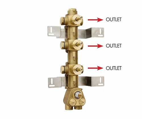 Внутренняя часть смесителя Bossini 3 Outlets Z030202000