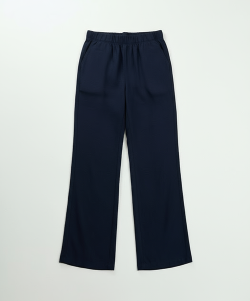 Лёгкие широкие брюки на резинке