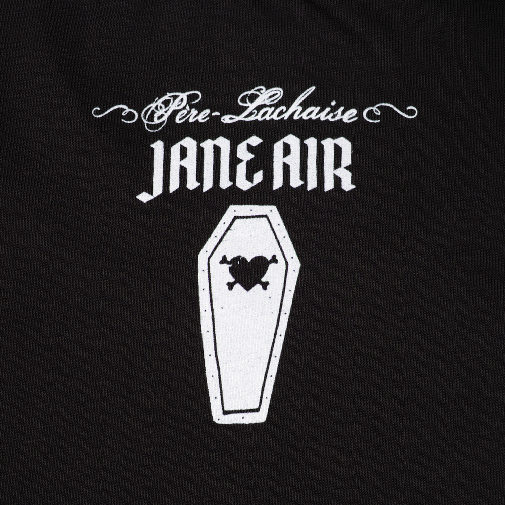 Футболка "Père Lachaise" OVERSIZE черная