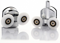 Душевая дверь Abber Schwarzer Diamant 170 AG30170H профиль Хром стекло прозрачное