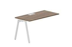 стол Arena 1380х680х750мм (металлический аутлет) - приставной элемент