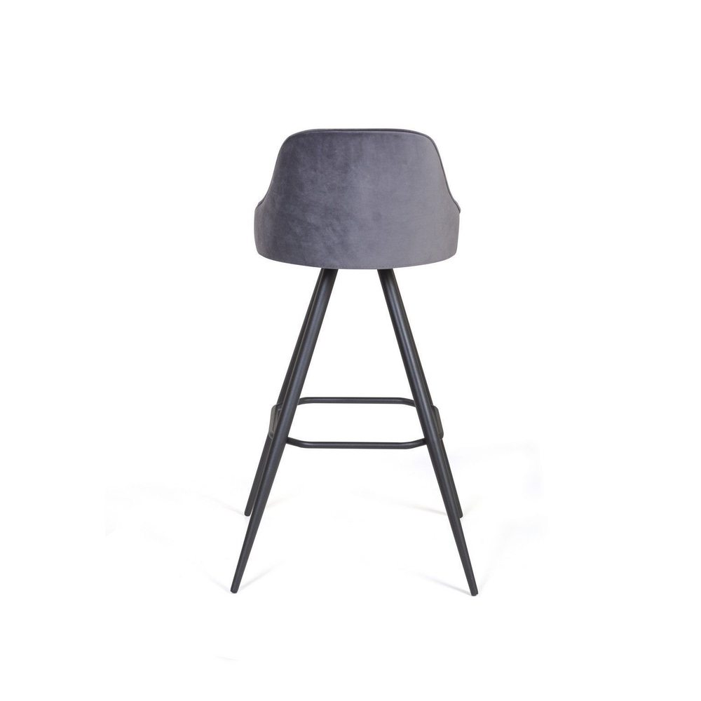 Стул полубарный Neo поворотный 360 градусов, бархат 4