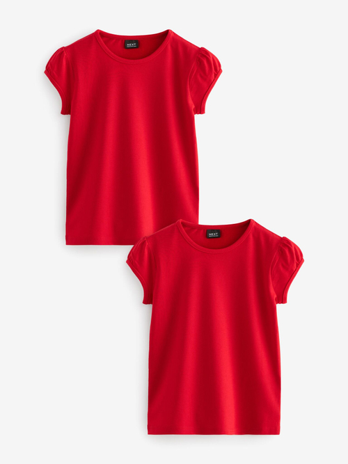 Футболка для девочки Next Q77-100, 2 шт., Красный