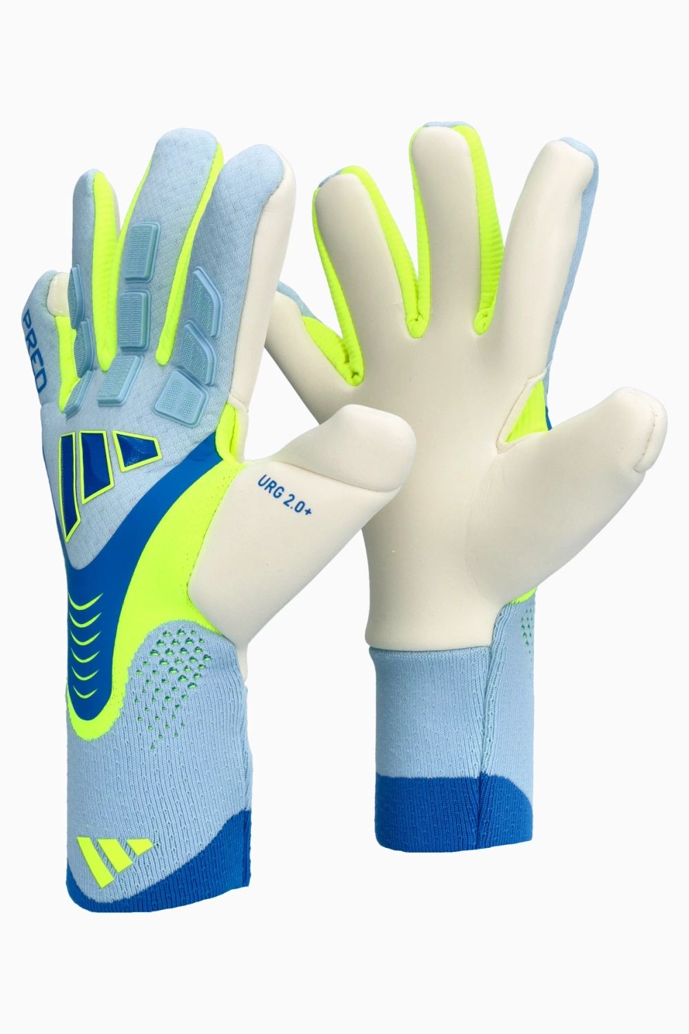 Вратарские перчатки adidas Predator Pro - голубой