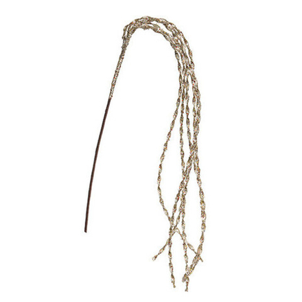 Ветка плакучей ивы шампань 116см FS2035